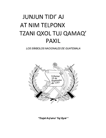 Simbolos Patrios de Guate